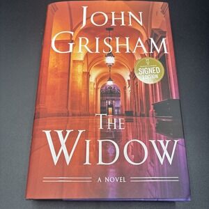 SIGNED + NEW - THE WIDOW by John Grisham 2025 Hardcover - 1st ed.